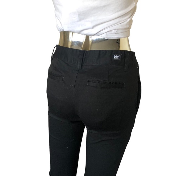 Lee Black Uniform Trousers with Stretch - Size 3 - Picture 3 of 6